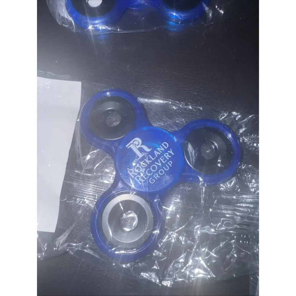 Lot 8 Hand Fidget Spinner High Speed Stress Relief Tri-Fidget Spinning 6 Seal